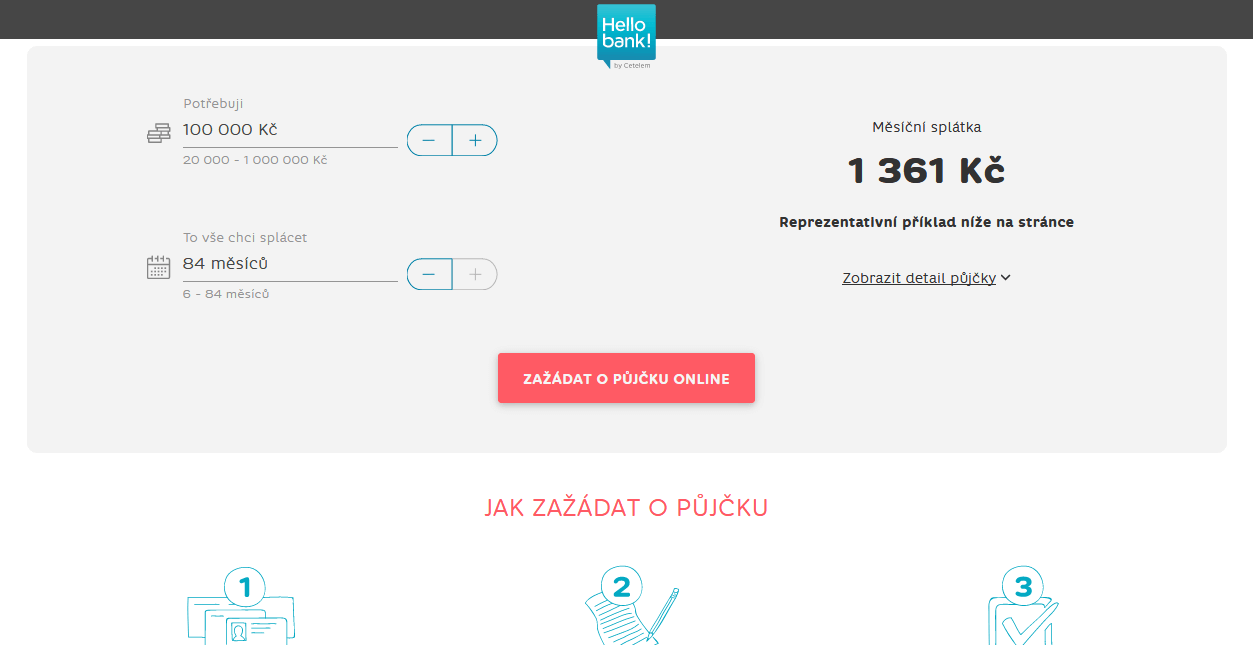 Jak podat žádost o půjčku